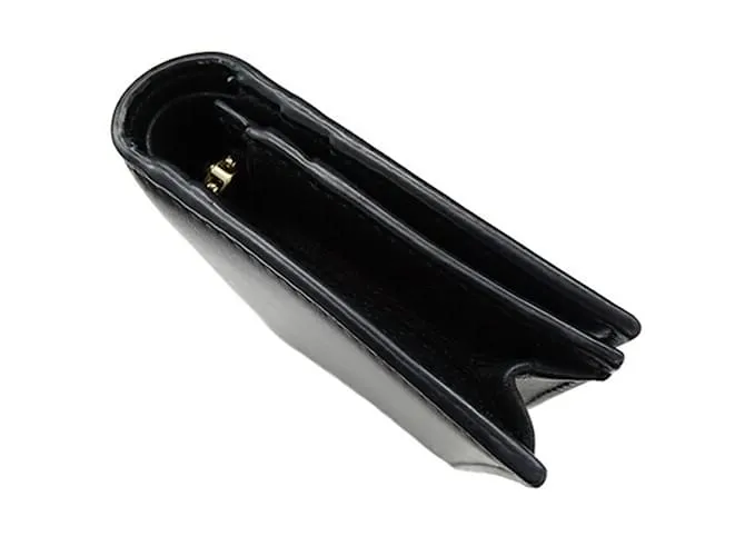 Cartera de cuero para mujer Valentino Garavani Negro 