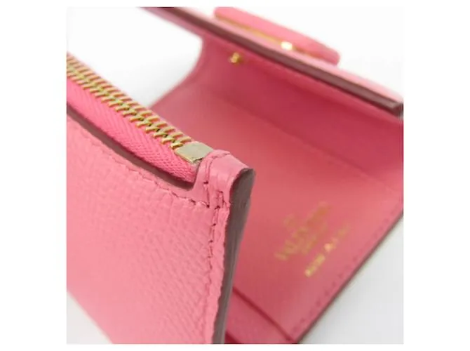 CARTERA DE CUERO PARA MUJER VALENTINO GARAVANI VSLING ROSA 