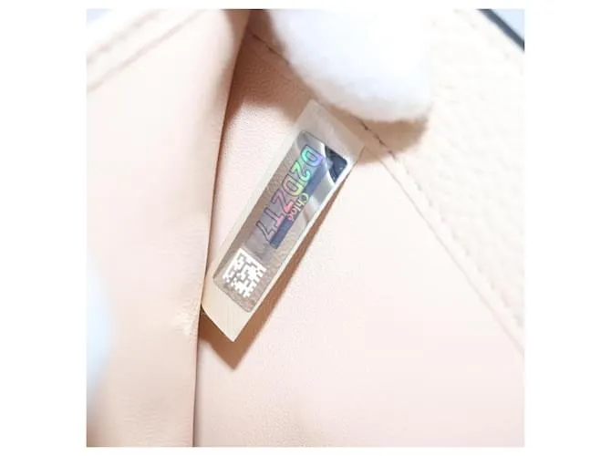 Cartera de Cuero Rosa Chloé Auth 82138 