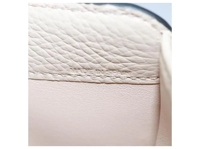 Cartera de Cuero Rosa Chloé Auth 82138 