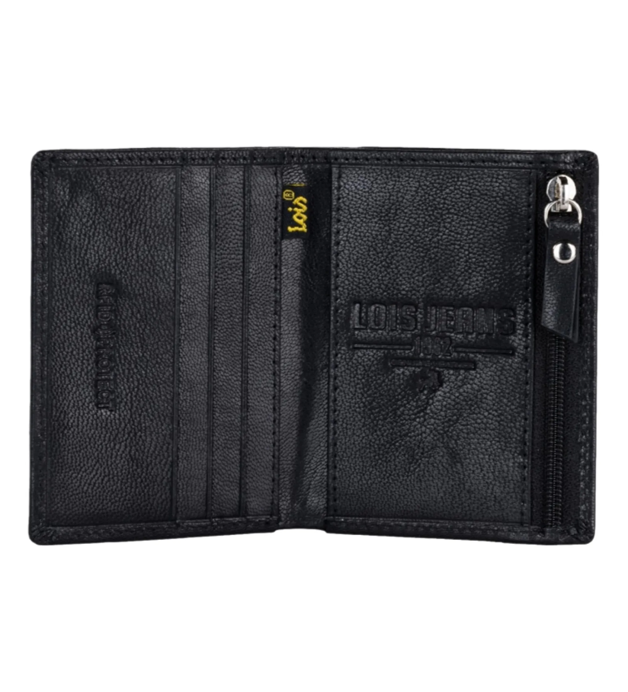 Cartera de piel RFID  202618 color negro