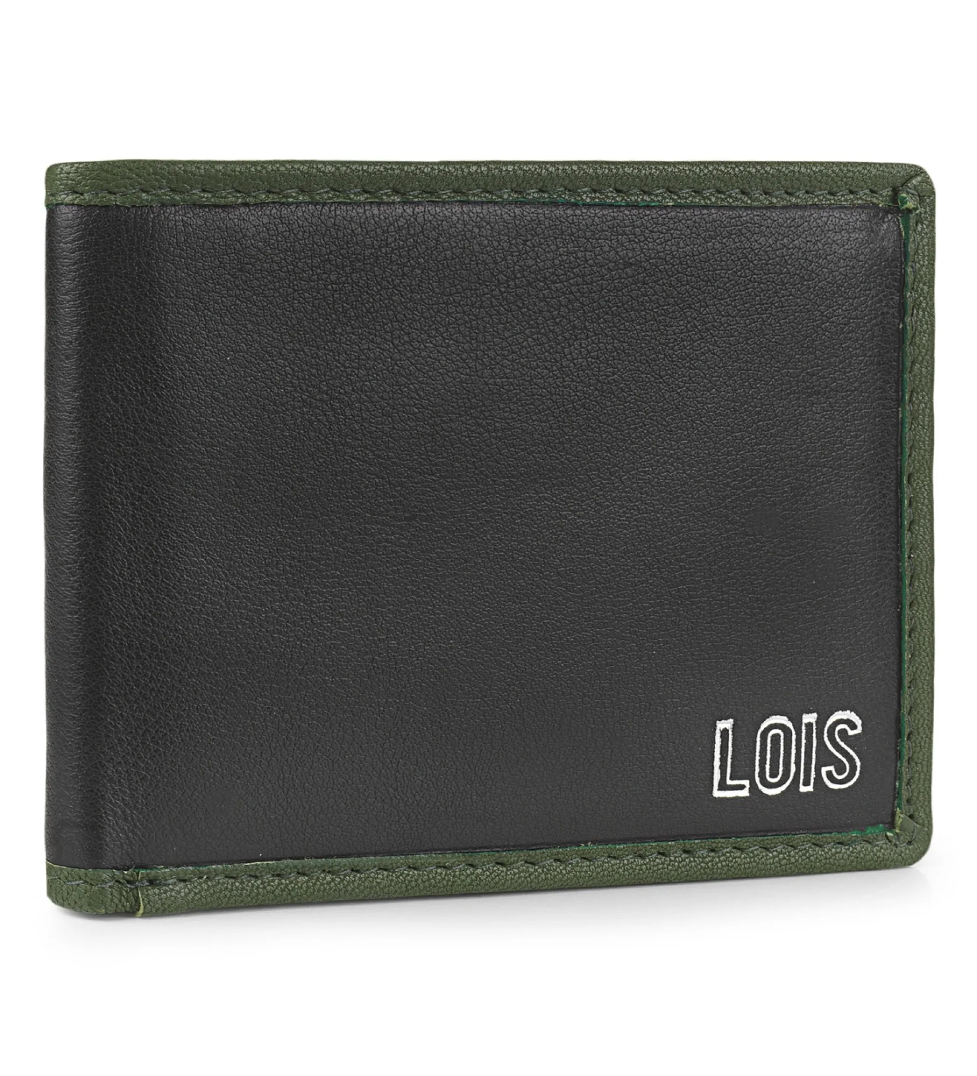 CARTERA DE PIEL RFID  206708 COLOR NEGROKAKI