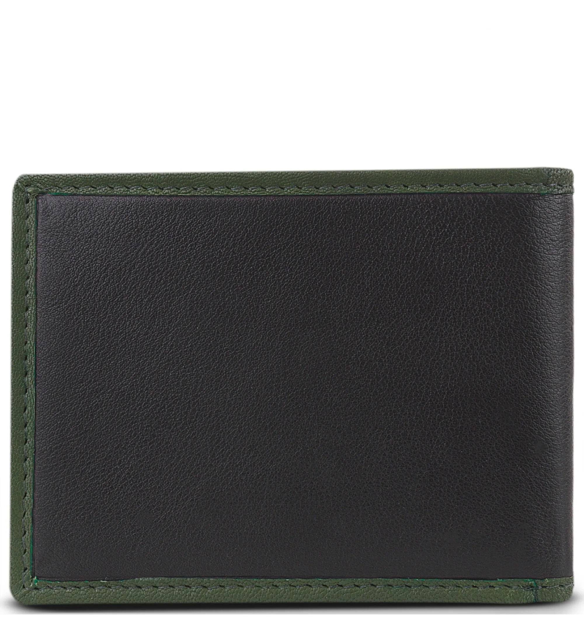CARTERA DE PIEL RFID  206708 COLOR NEGROKAKI