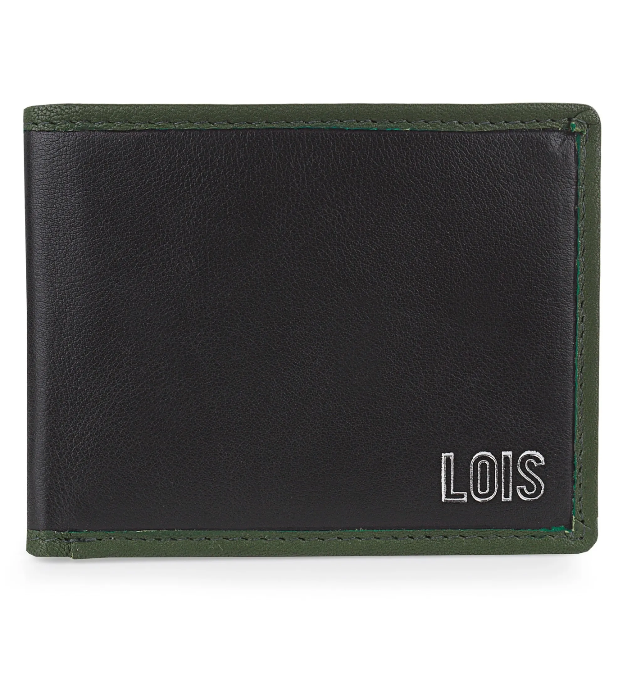 CARTERA DE PIEL RFID  206708 COLOR NEGROKAKI