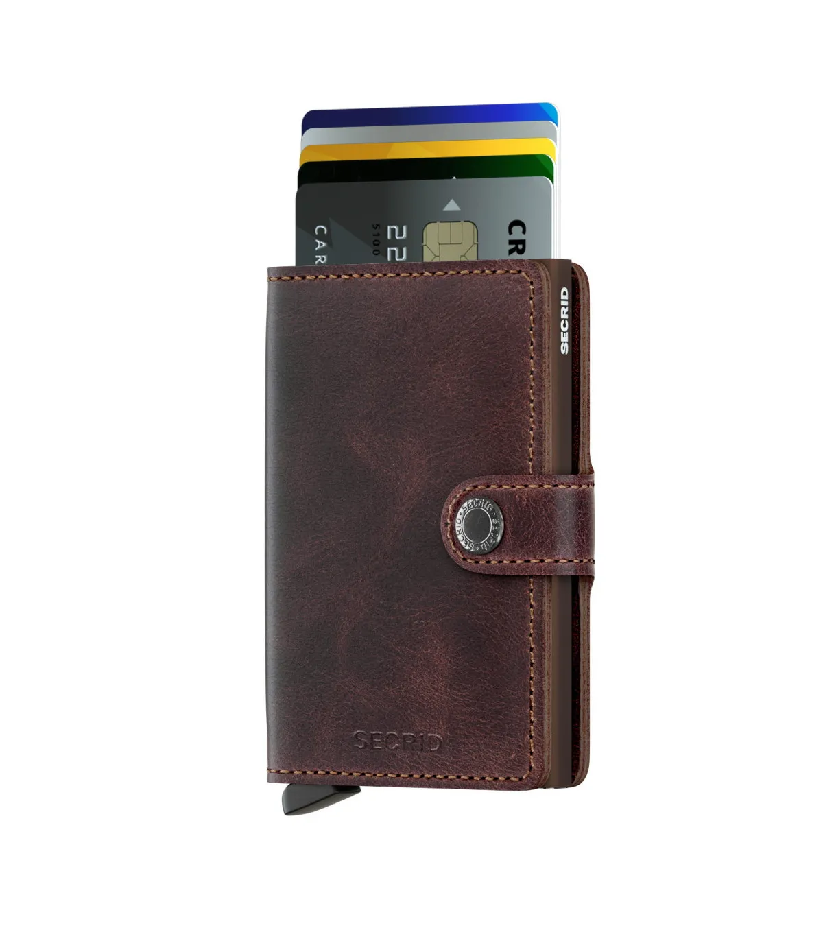 CARTERA SECRID MINIWALLET VINTAGE CHOCOLATE  MVCHOCOLATE