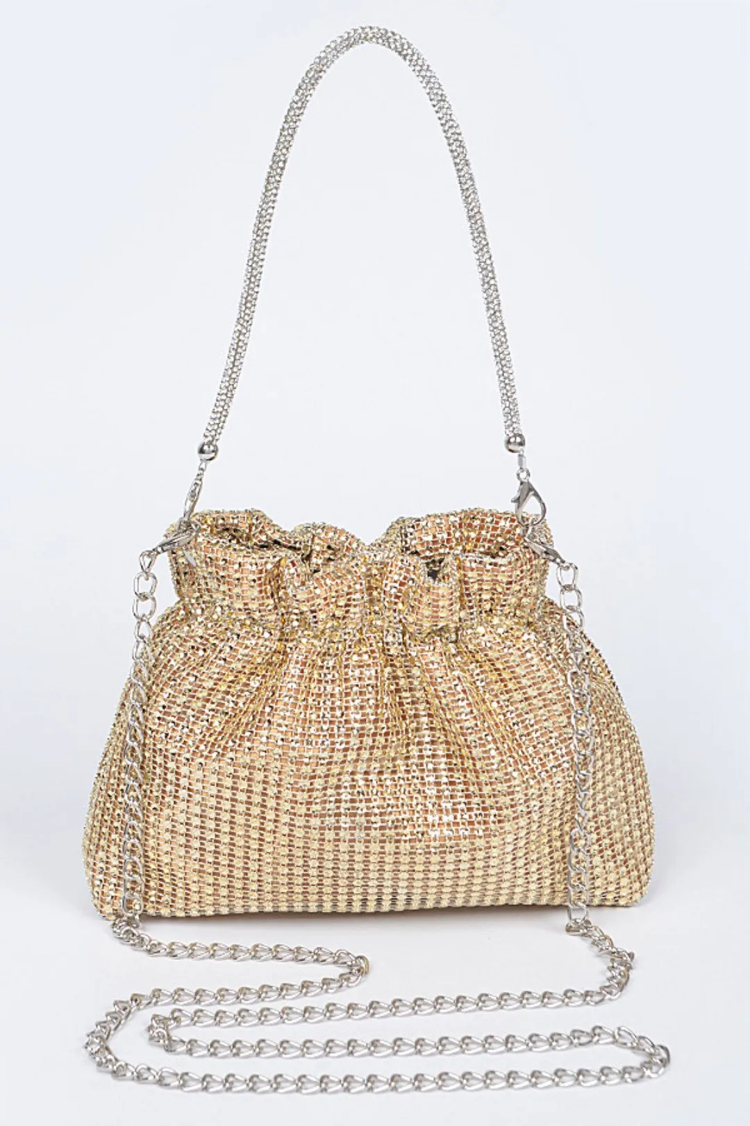 CARTERA SELENA DORADA