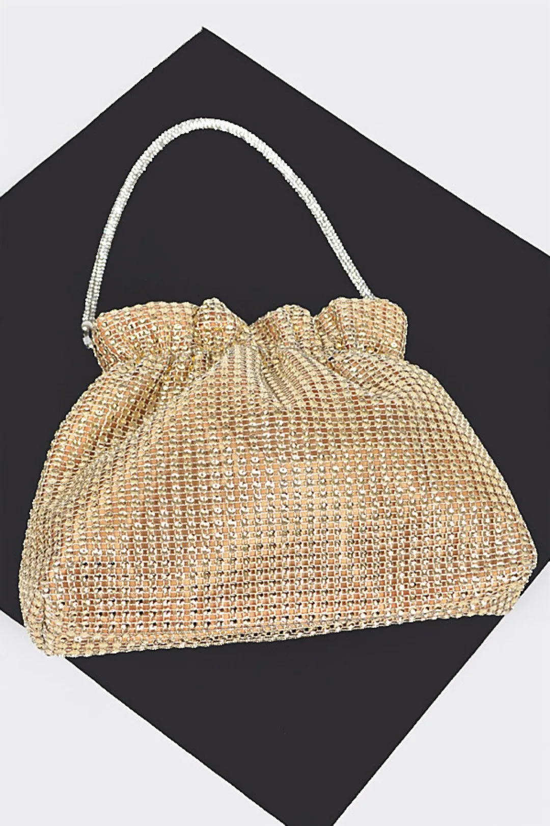 CARTERA SELENA DORADA