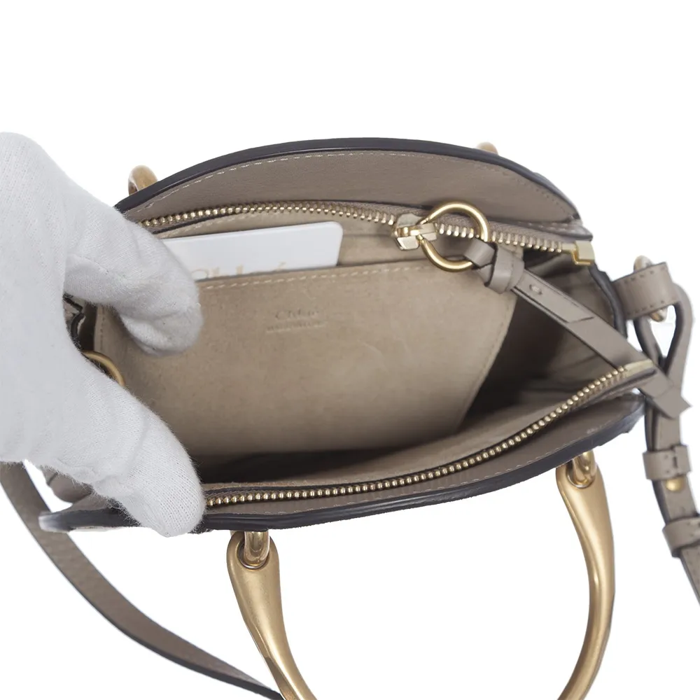 Chloé Bolso Pixie Tricolor Topo