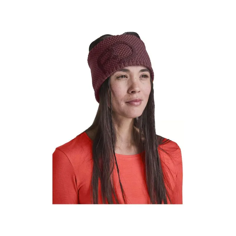 Cinta para la cabeza de mujer Ortovox Rock'n'wool (Mountain Rose)