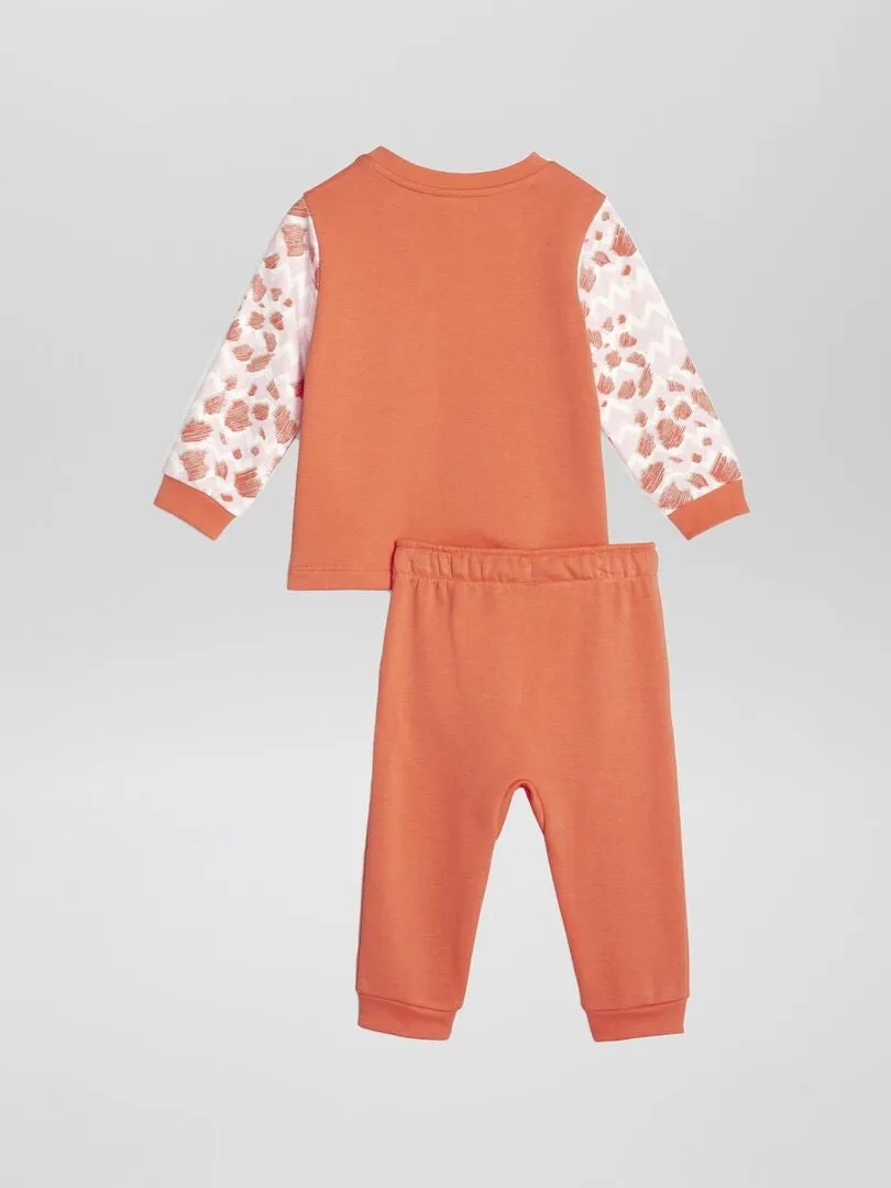 CONJUNTO DE CHáNDAL 'PUMA'  SUDADERA + PANTALóN DE JOGGING  ROSA