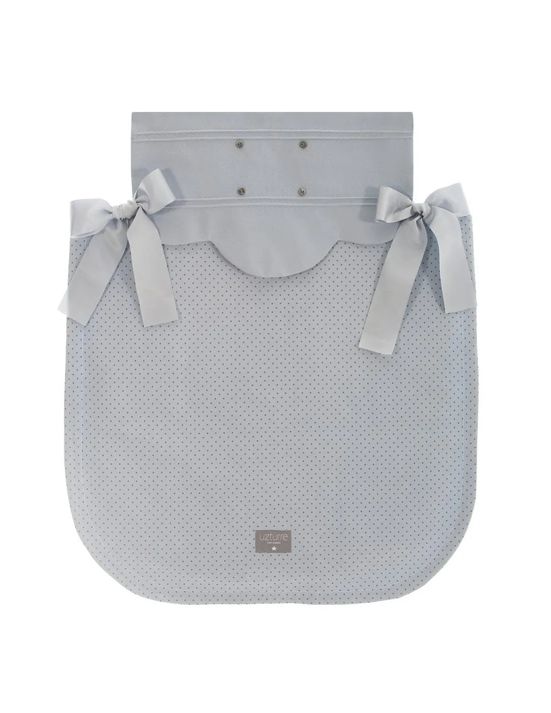 Cubrecoche para capazo coordina Alice de Uzturre