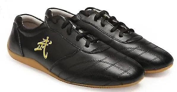 CUERO SUAVE KUNGFU TAICHI ZAPATOS CON BORDADO