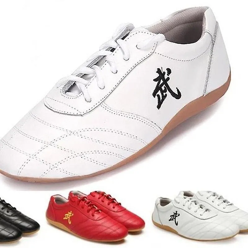 CUERO SUAVE KUNGFU TAICHI ZAPATOS CON BORDADO