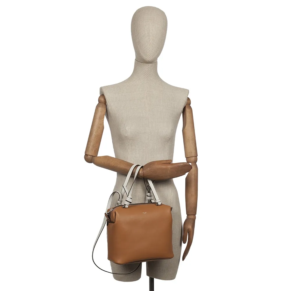 Cèline Bolso Cube Pequeño Camel