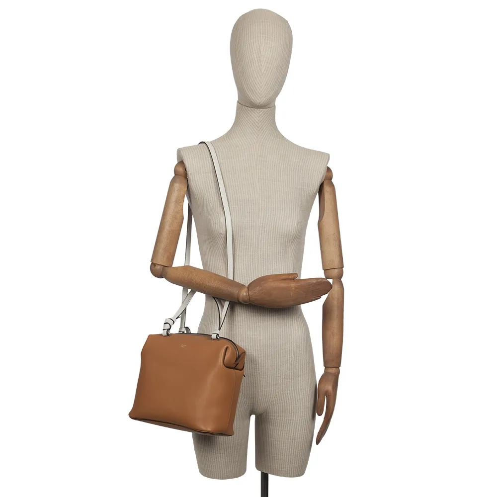 Cèline Bolso Cube Pequeño Camel