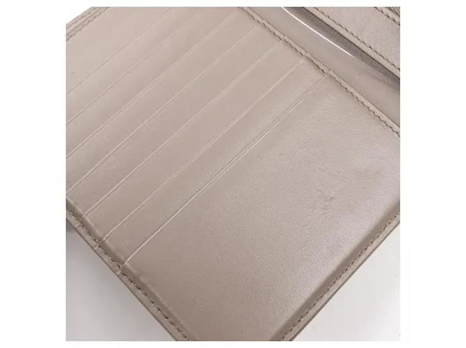Céline Cartera de cuero mediana Celine con correa en taupe Beige 
