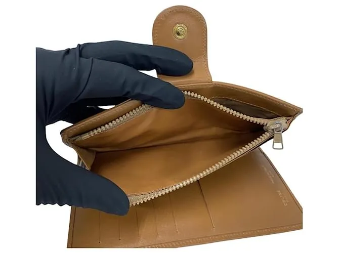 Céline Celine Macadam Cartera Larga  Cartera de Cuero en Muy Buen Estado 