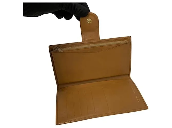 Céline Celine Macadam Cartera Larga  Cartera de Cuero en Muy Buen Estado 
