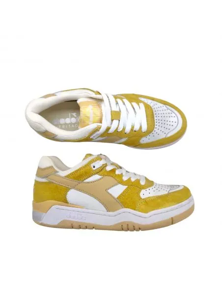 DIADORA Zapatillas B.560 Used Mujer Yellow/Vanila
