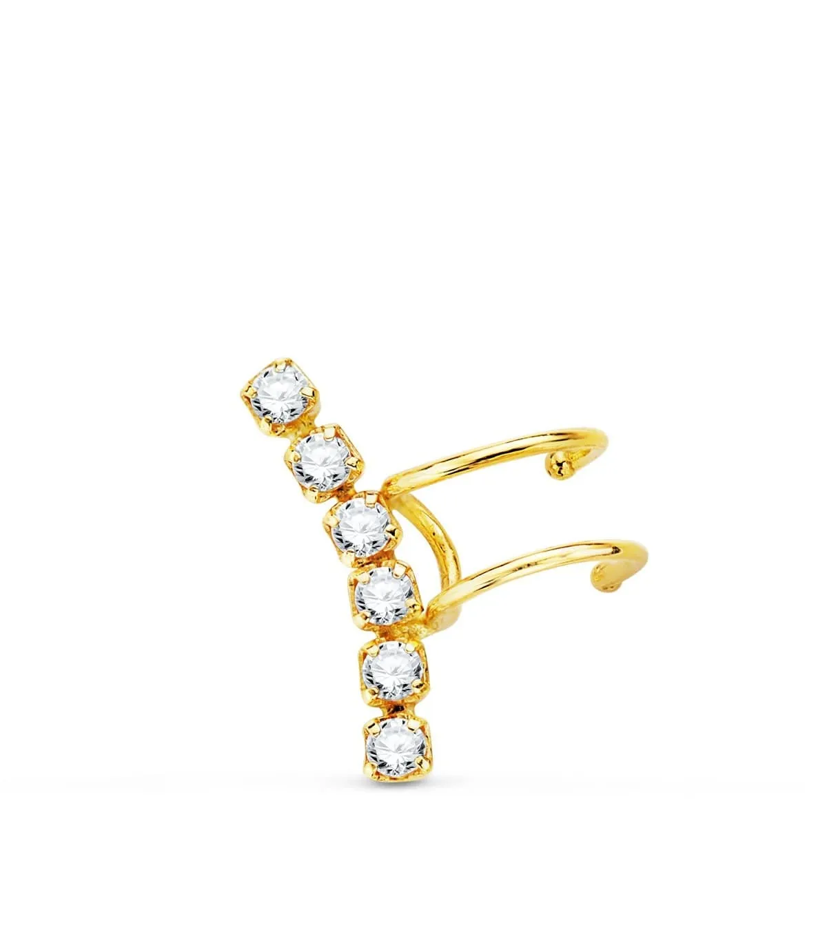 Ear Cuff Grimpeur Or Jaune 18K