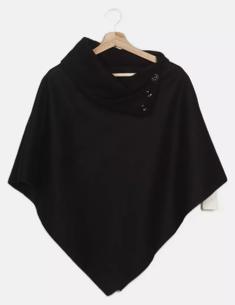 Fuli Moda Capa y poncho de paño
