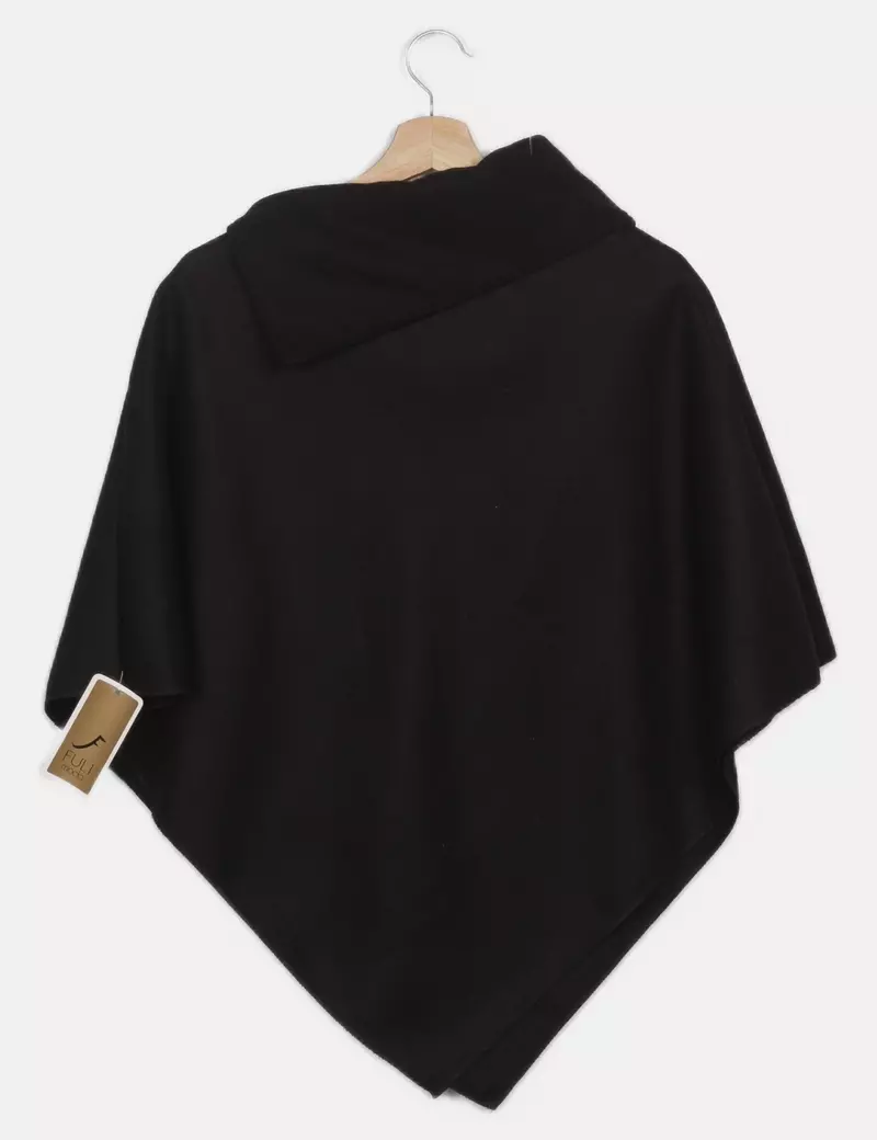 Fuli Moda Capa y poncho de paño