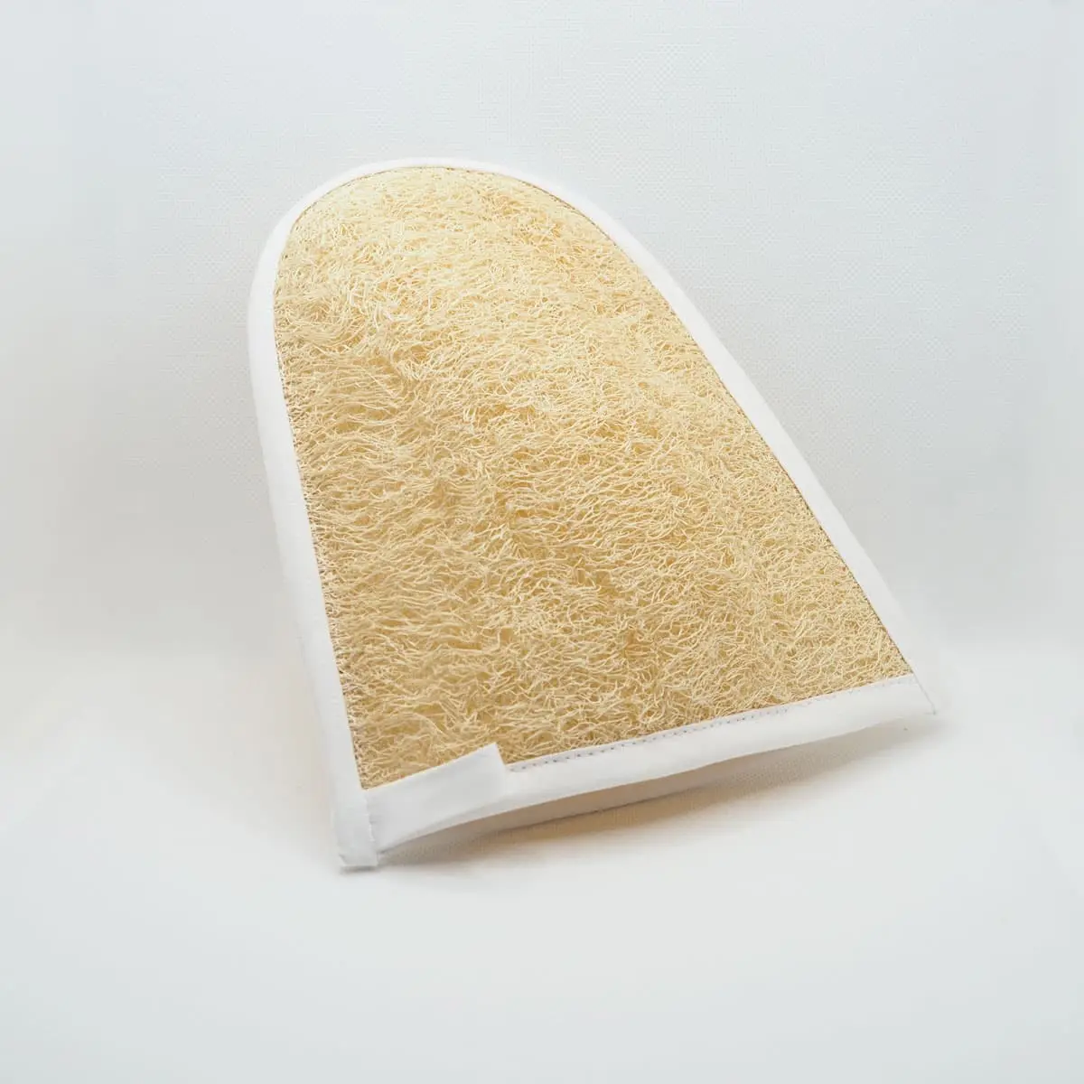 Guante exfoliante corporal de luffa ecológica