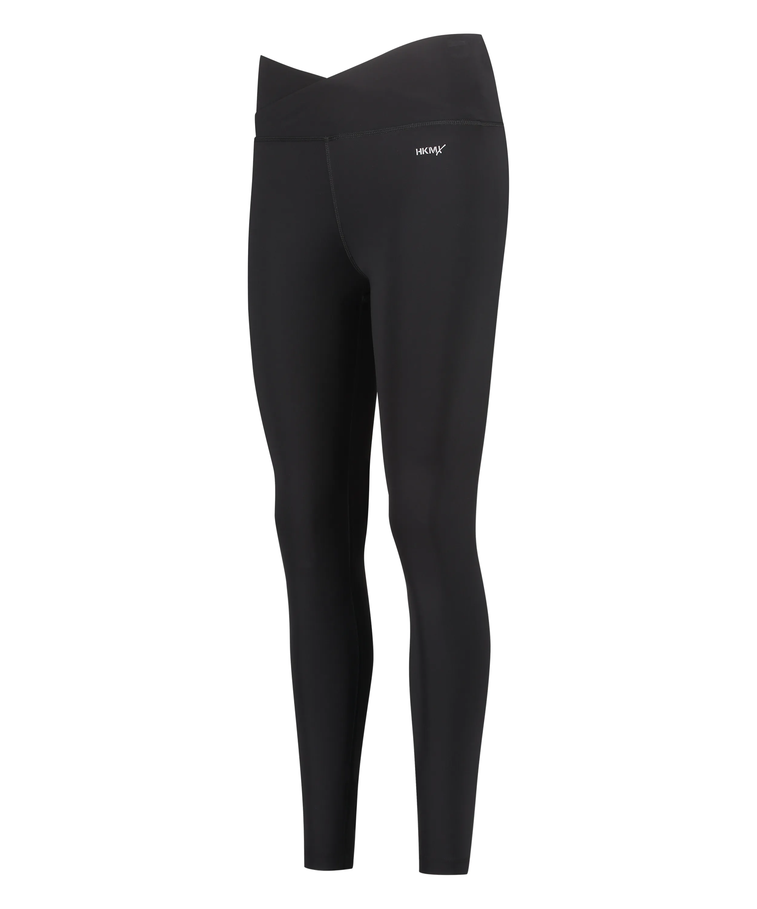 HKMX LEGGINGS CRUZADOS DE TALLE ALTO  NEGRO