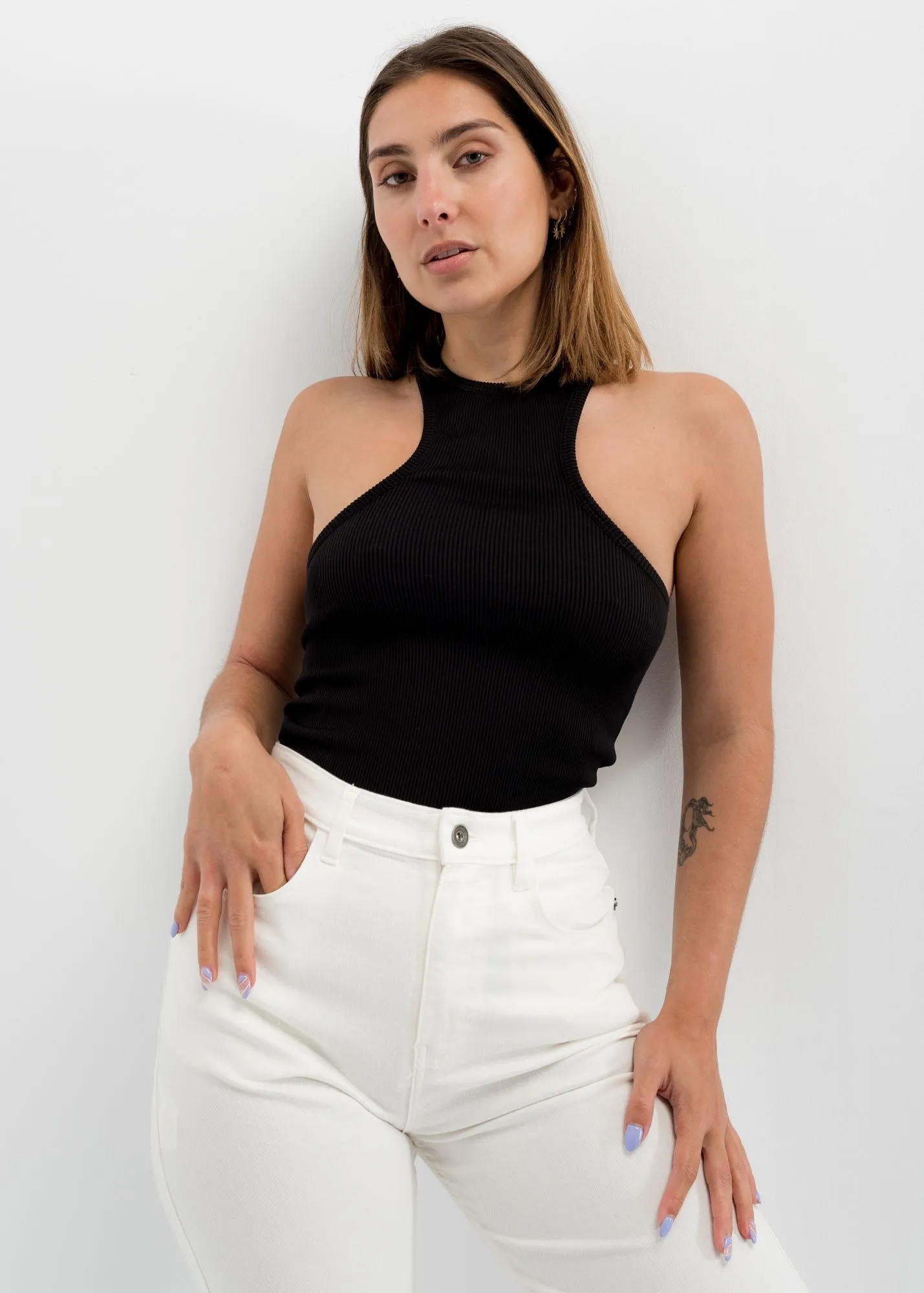 Jeans vaqueros straight mujer