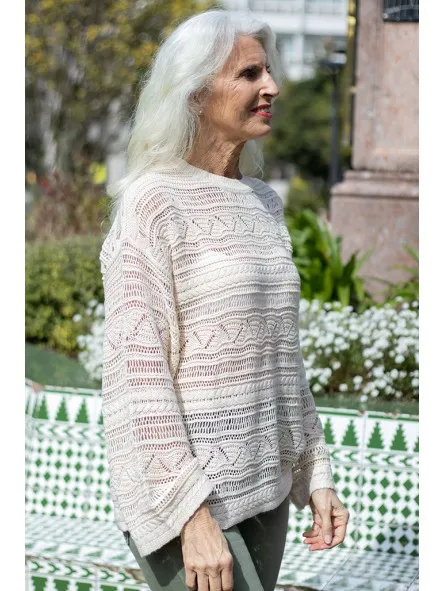 Jersey de punto perforado, Vero Moda