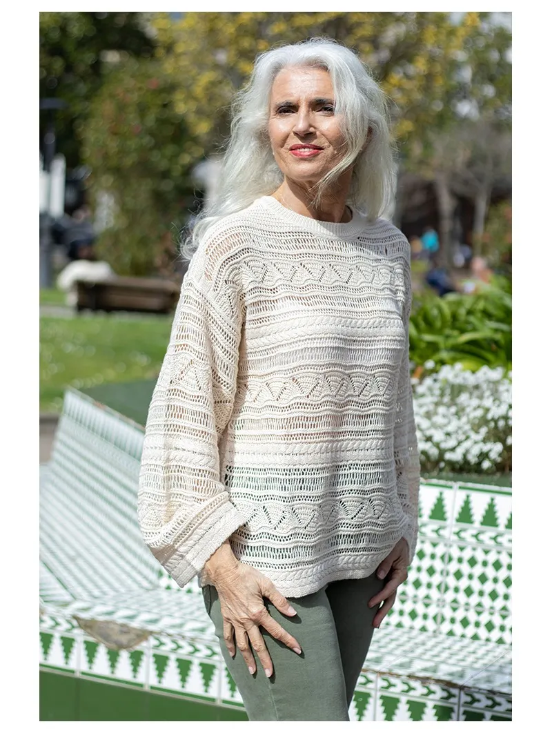Jersey de punto perforado, Vero Moda