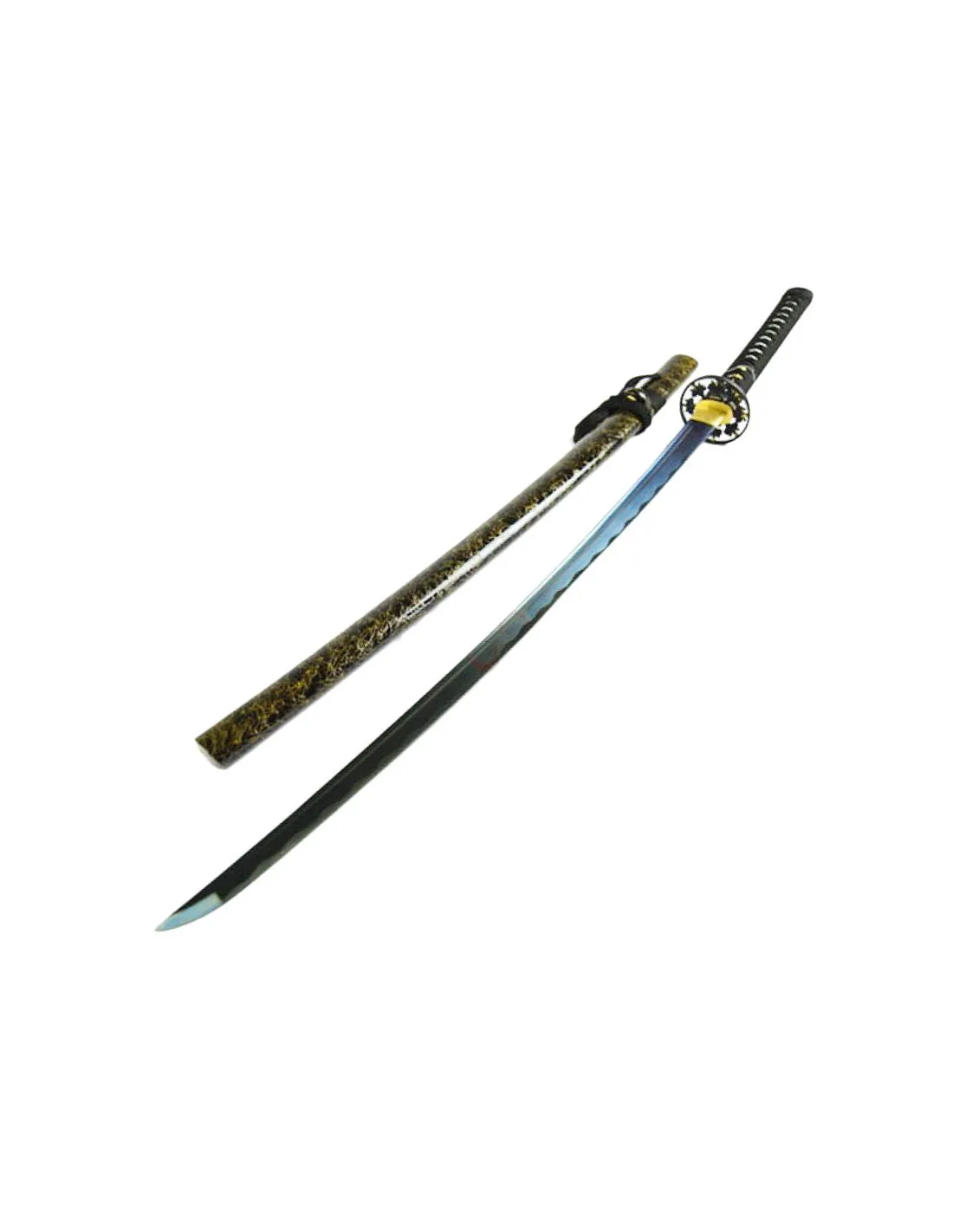 Katana afilada forjada a mano Flor de Ciruelo