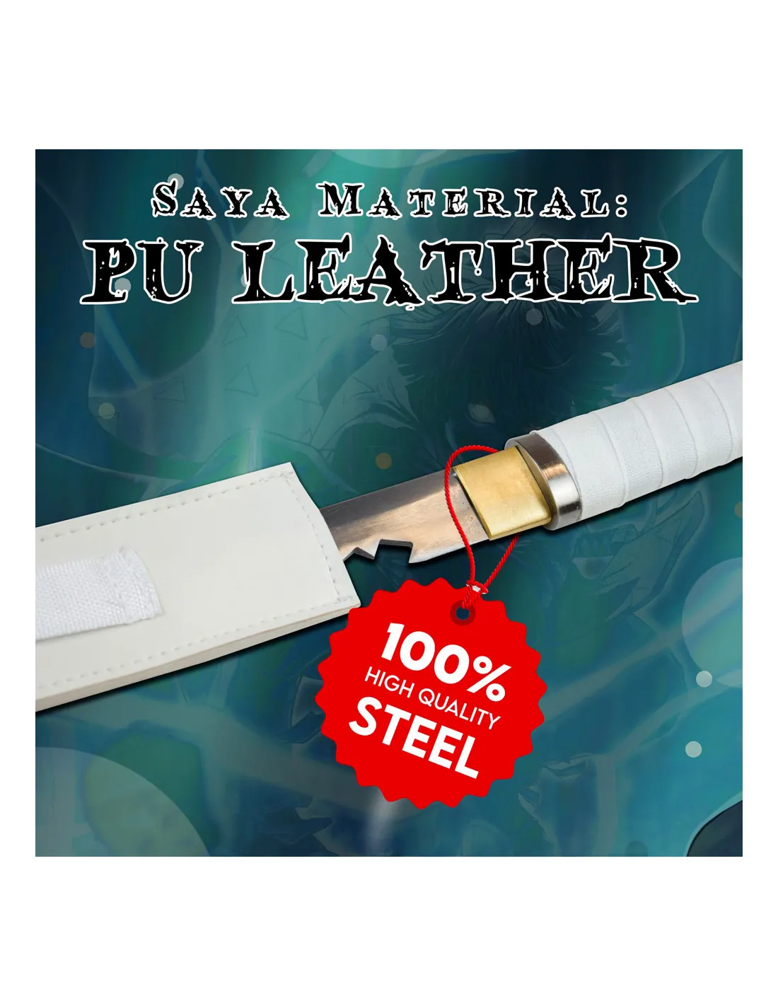 Katana forjada a mano de Hashibira Inosuke, Demon Slayer