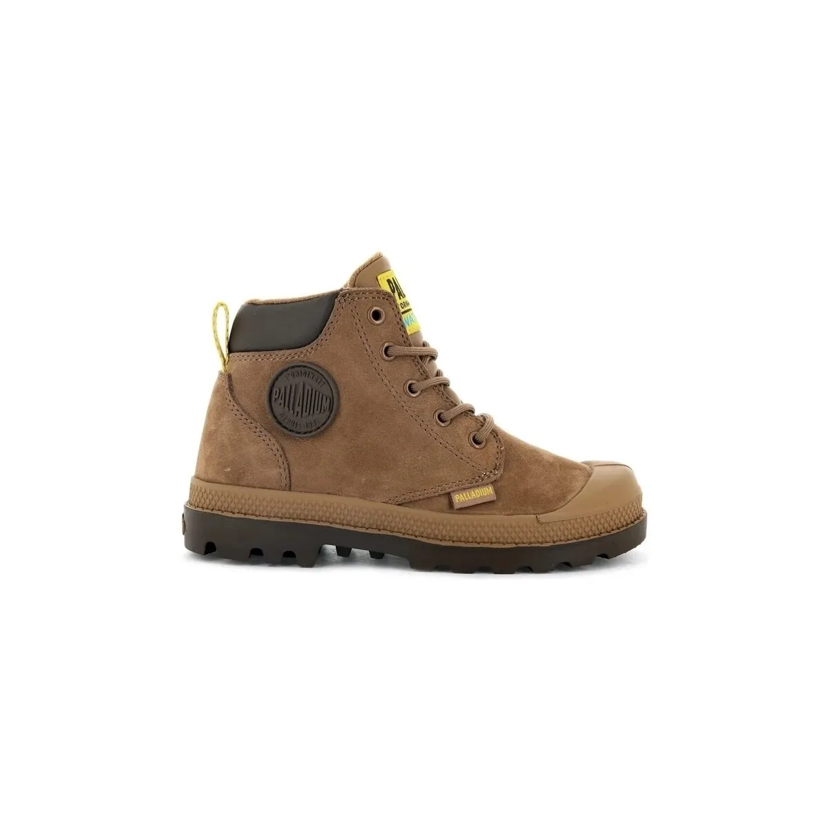 KIDS PAMPA HI CUFF WP  MAHOGANY