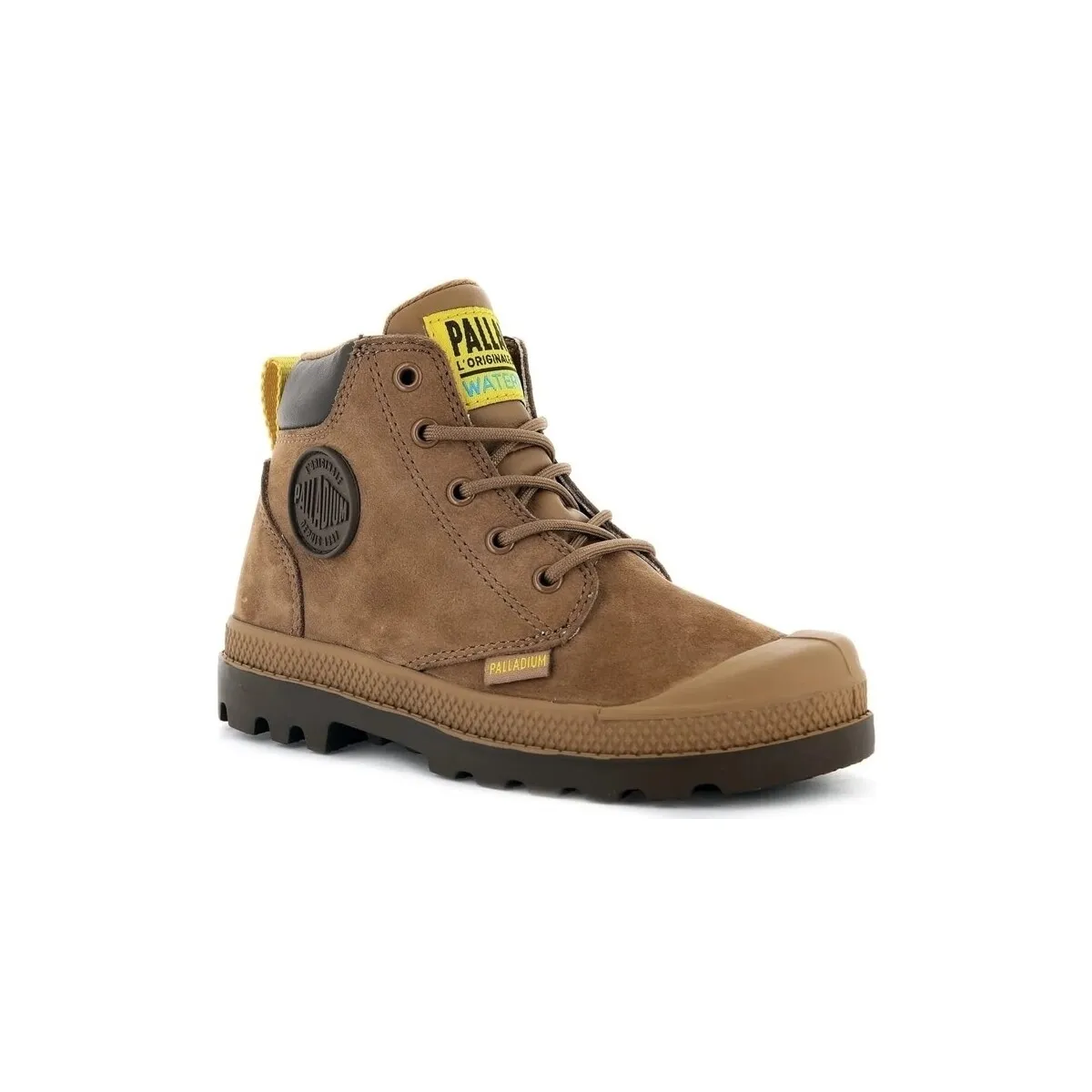 KIDS PAMPA HI CUFF WP  MAHOGANY