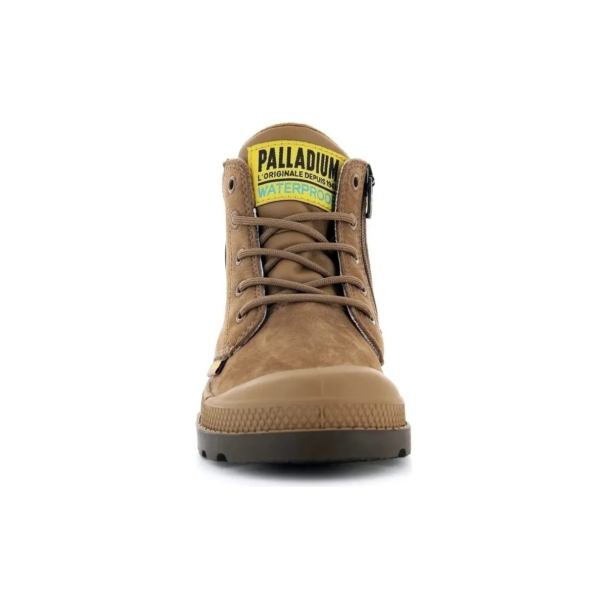 KIDS PAMPA HI CUFF WP  MAHOGANY