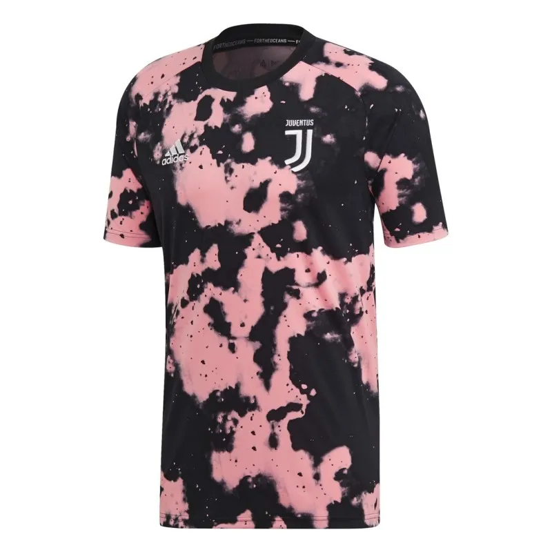 LA JUVENTUS JERSEY PREPARTIDO DE ROSA, NEGRO 2019/20 ADIDAS