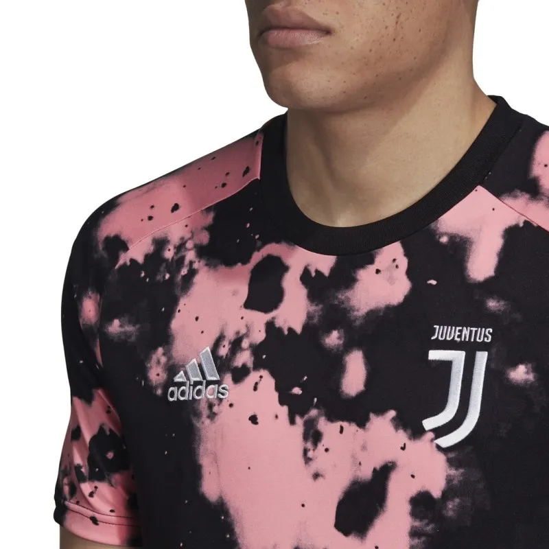 LA JUVENTUS JERSEY PREPARTIDO DE ROSA, NEGRO 2019/20 ADIDAS
