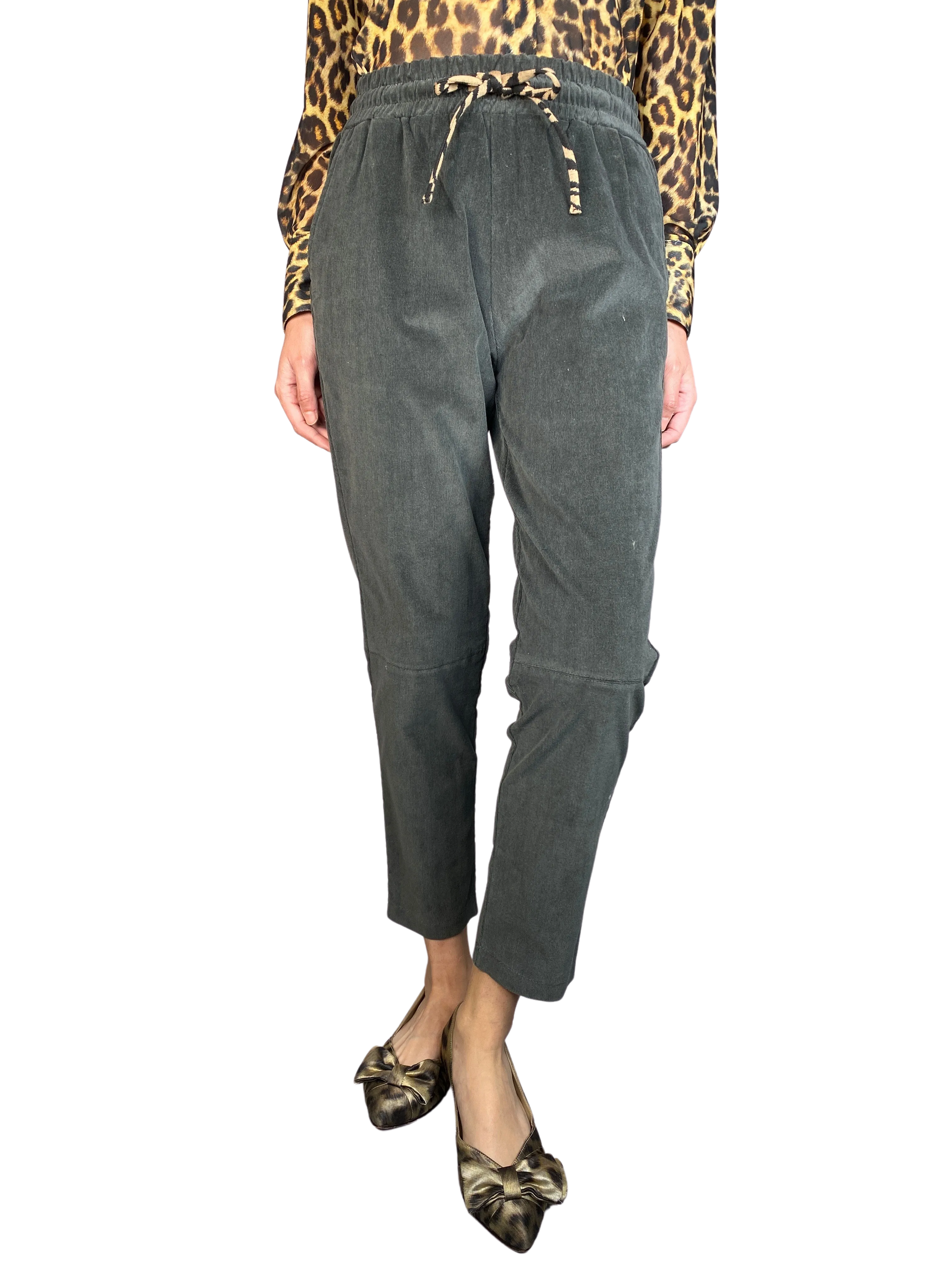 LALALOU Pantalón Cotelé