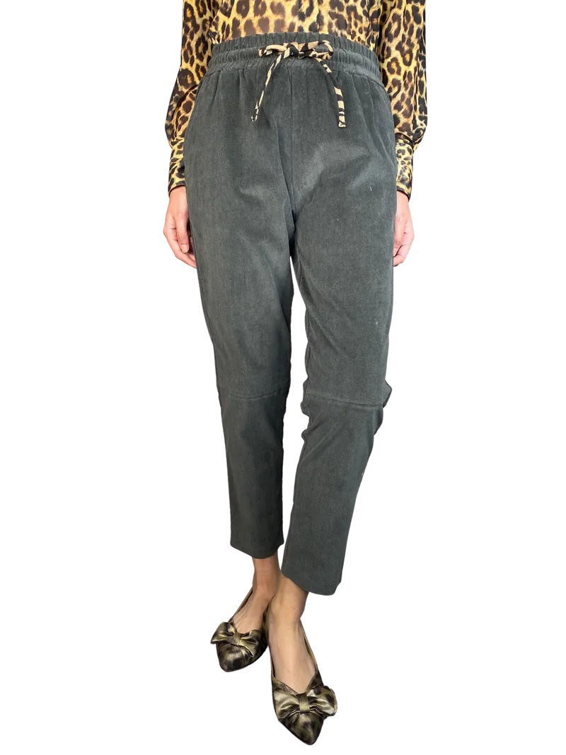 LALALOU Pantalón Cotelé