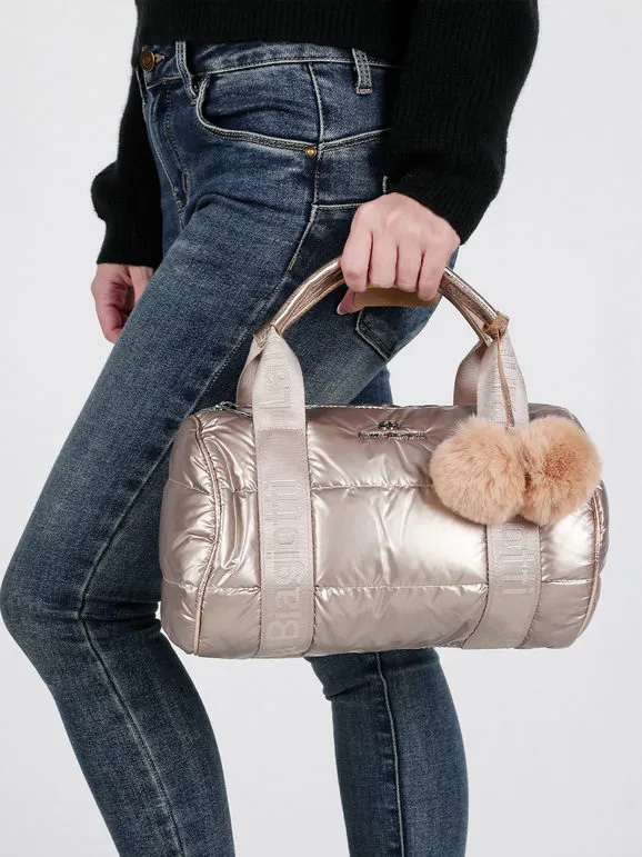 Laura Biagiotti Bolso baúl acolchado para mujer