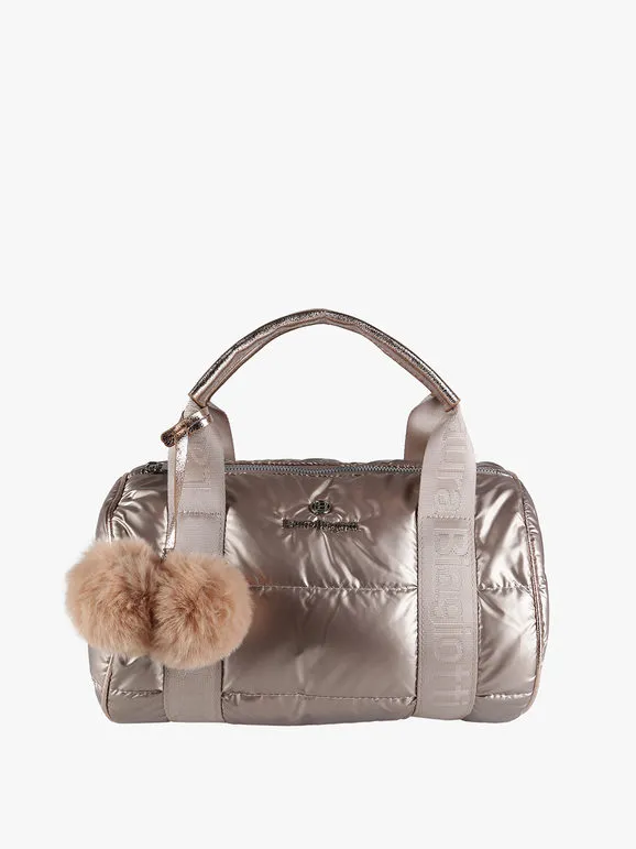 Laura Biagiotti Bolso baúl acolchado para mujer