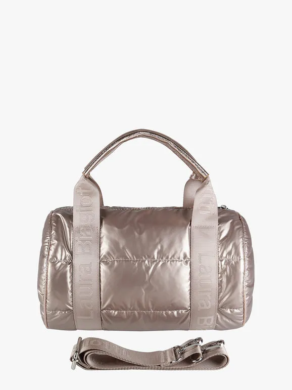 Laura Biagiotti Bolso baúl acolchado para mujer