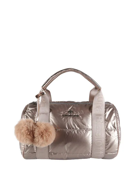 Laura Biagiotti Bolso baúl acolchado para mujer