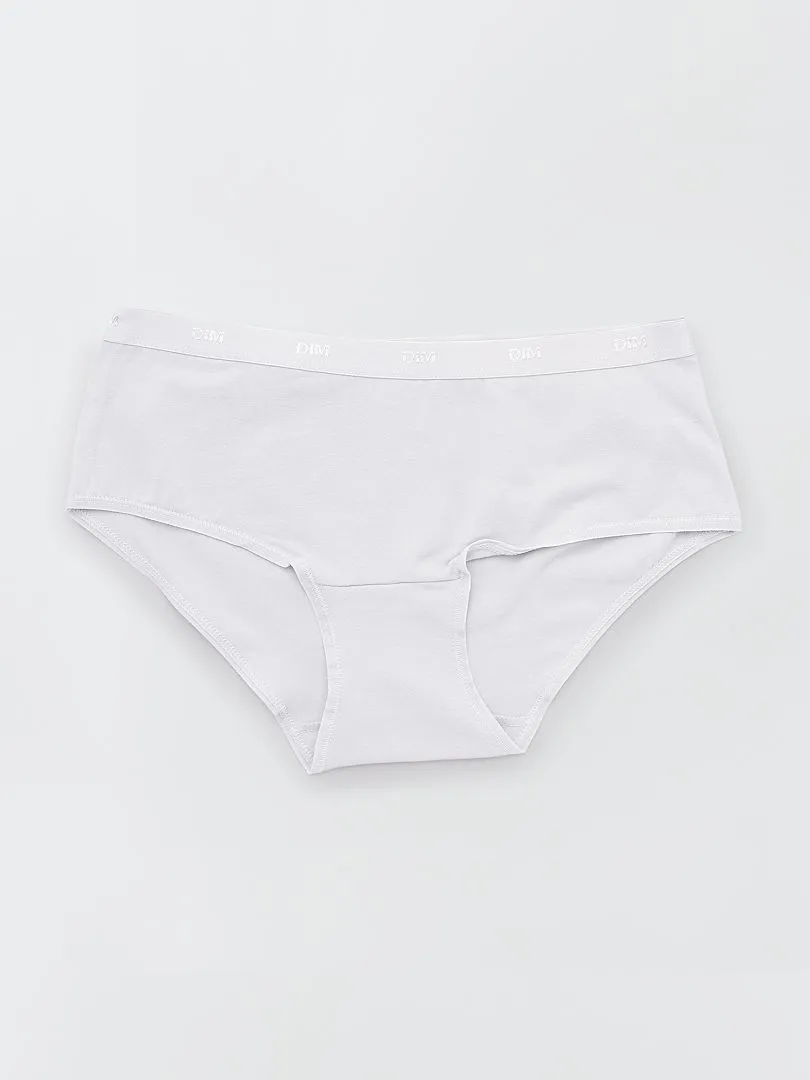 LES POCKETS DE 'DIM'  PACK DE 5 BóXERS  BEIGE