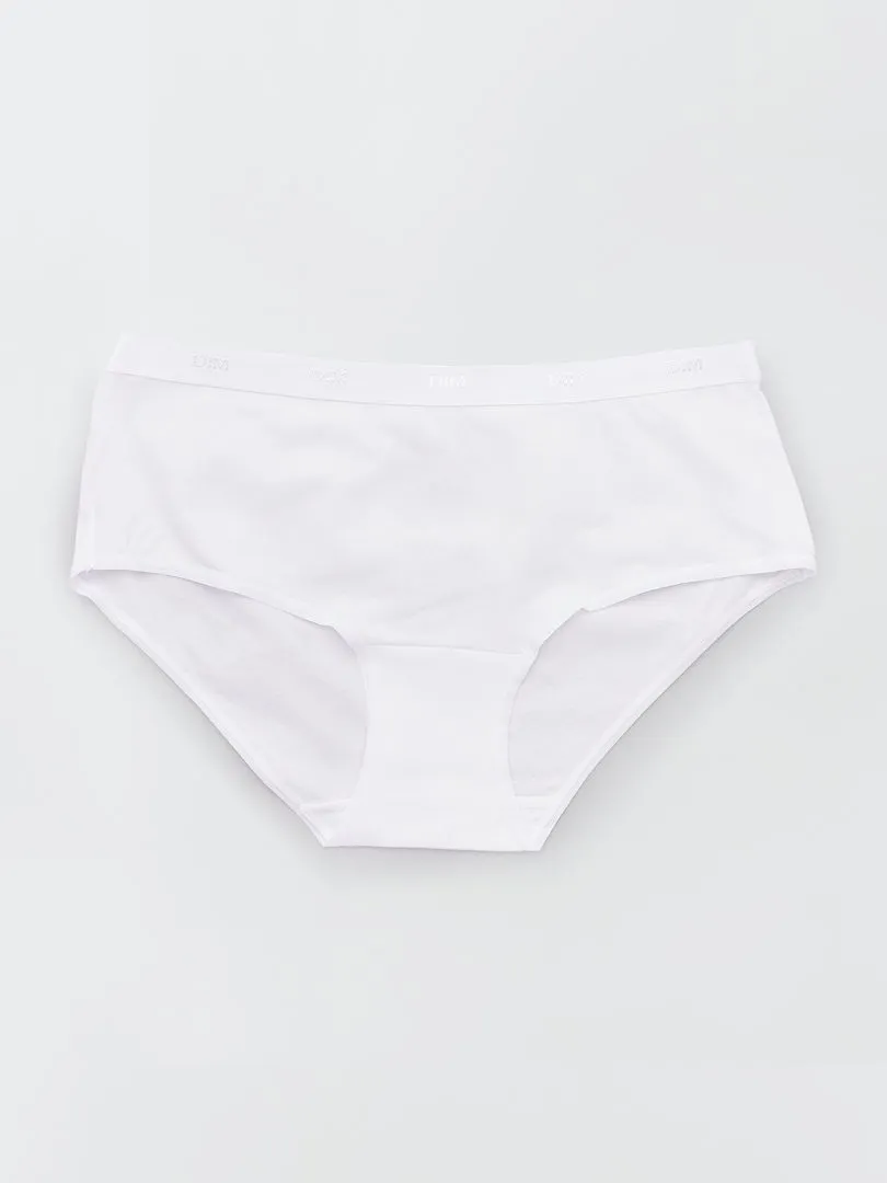 LES POCKETS DE 'DIM'  PACK DE 5 BóXERS  BEIGE