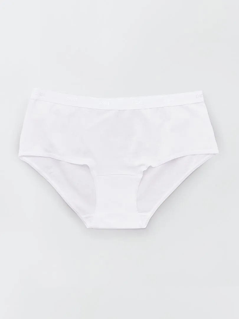 LES POCKETS DE 'DIM'  PACK DE 5 BóXERS  BEIGE