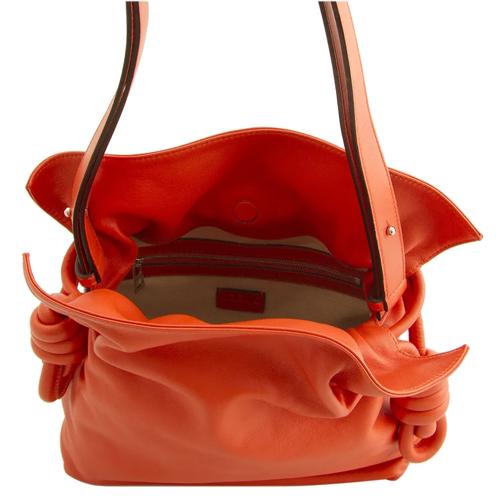 Loewe Bolso Flamenco Knot Coral
