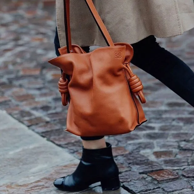Loewe Bolso Flamenco Knot Coral