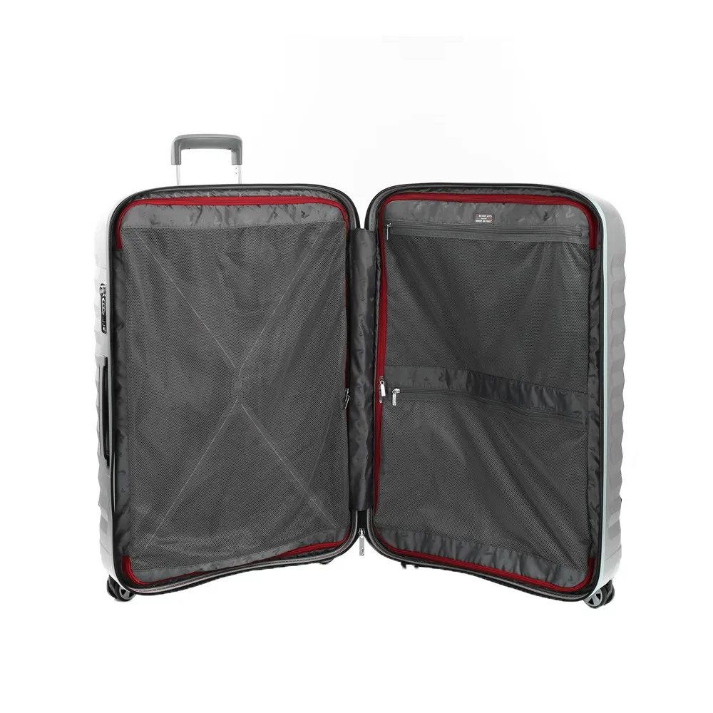 Maleta Rígida Grande Roncato 54670225 Uno ZSL Premium Color Plata